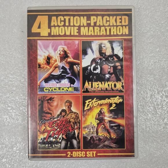 Cyclone - Alienator - Eye of The Tiger - Exterminator 2 - DVD SET - Like New OOP - Picture 1 of 7